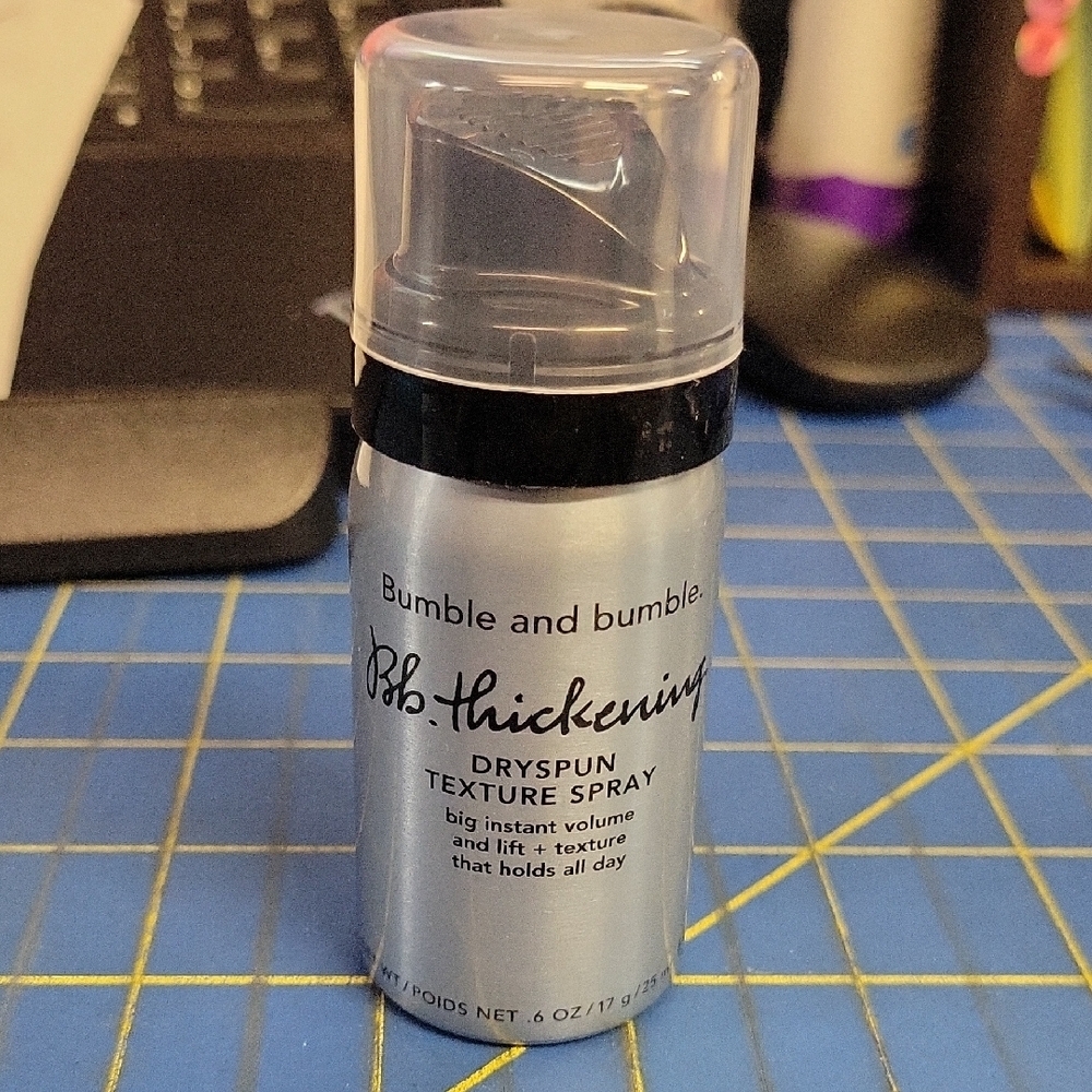 Bumble and Bumble Bb. Thickening Dryspun Texture Spray - Silver 25ml New